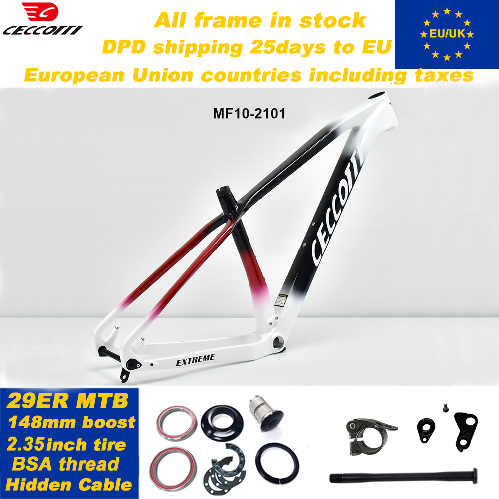 Mountain Biking Uk - CECCOTTI 29er MTB Frame BSA 148x12mm
