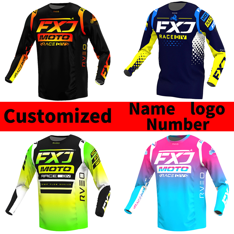 Mountain Biking Games - FXJ Children Motocross jersey Off road