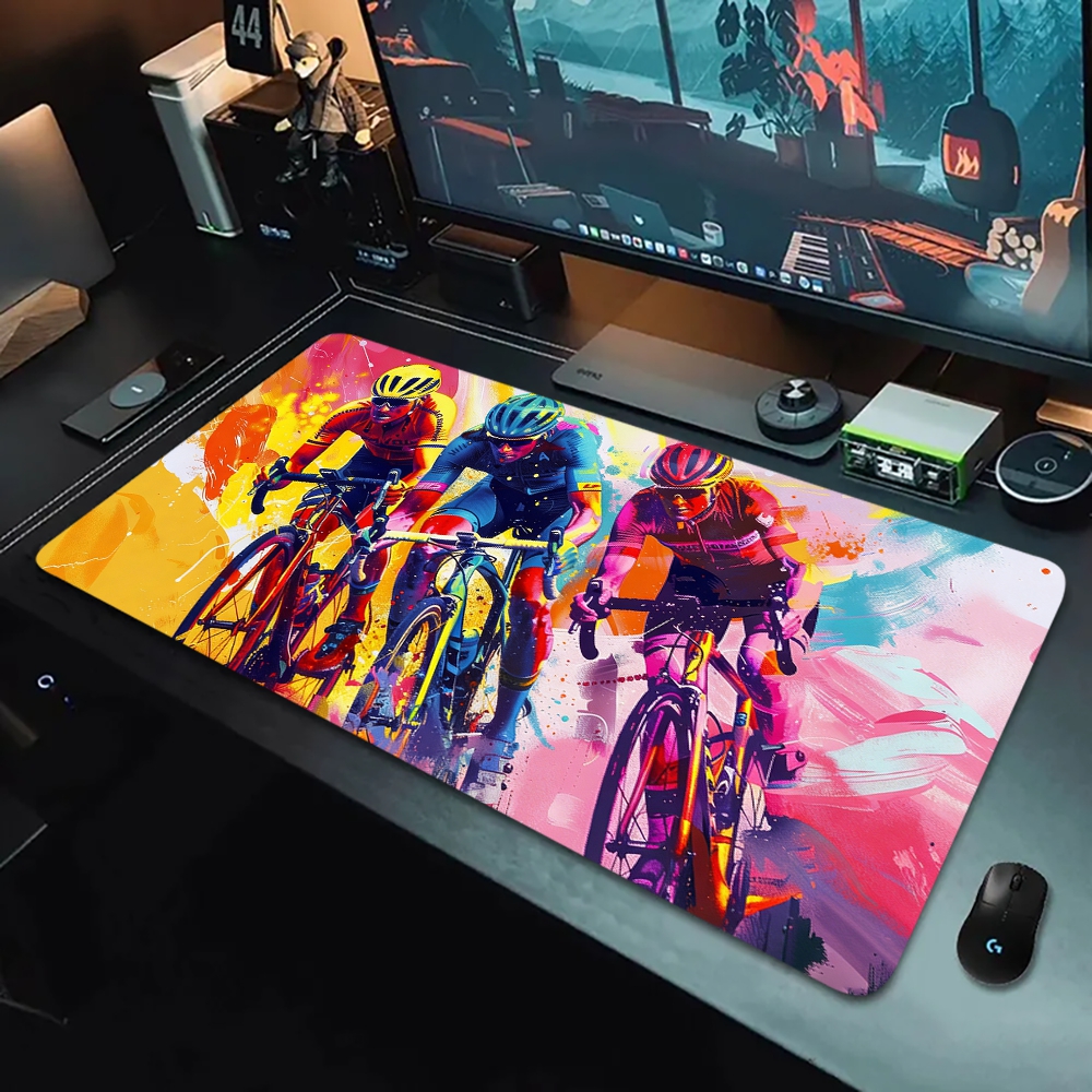 Mountain Biking Game - Gaming Mouse Pad 1pc Large Mountain