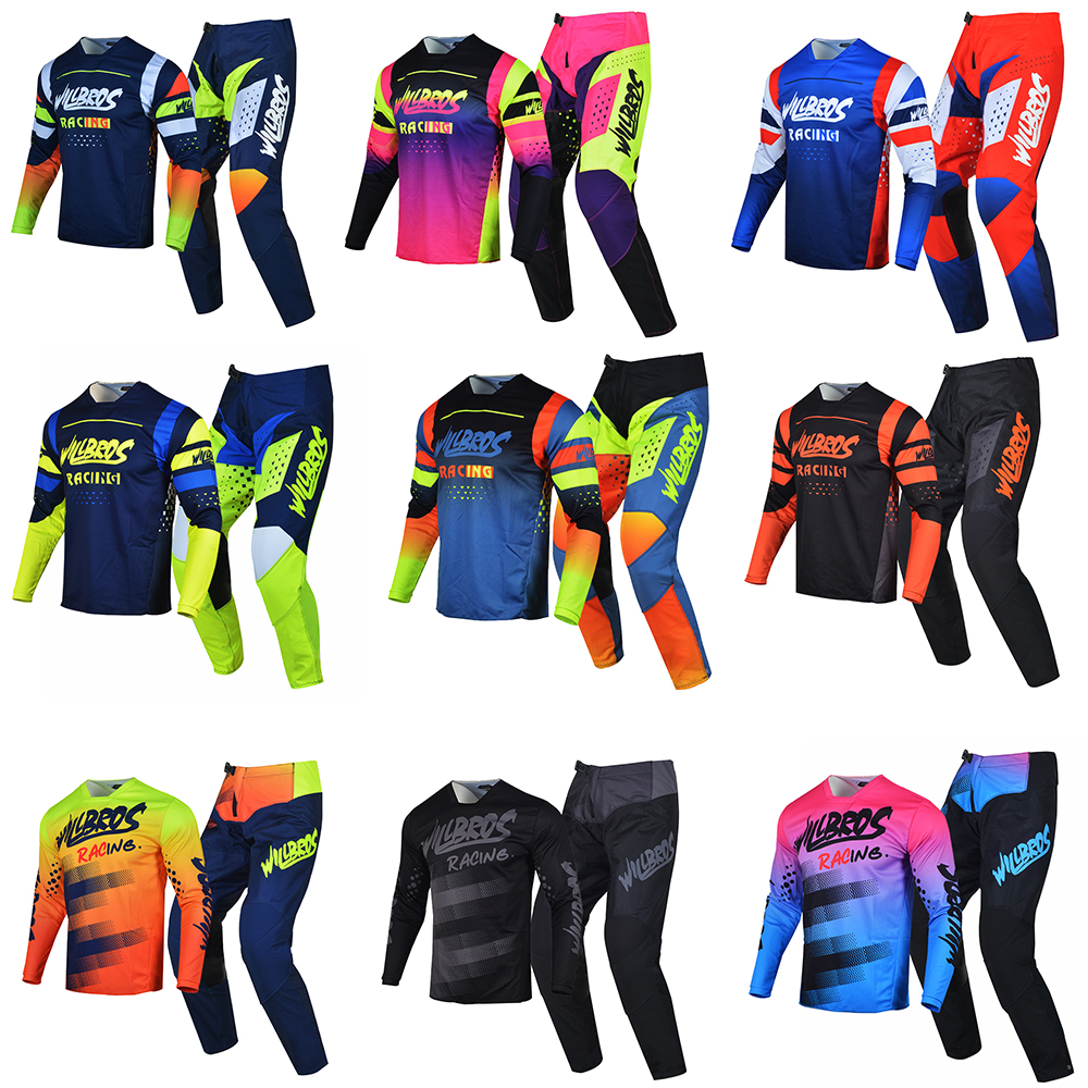 Mountain Biking Games - Willbros MX Racing Jersey and Pants