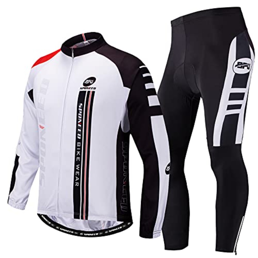 Mountain Biking Outfits Women - sponeed Cycling Clothes for Men Long