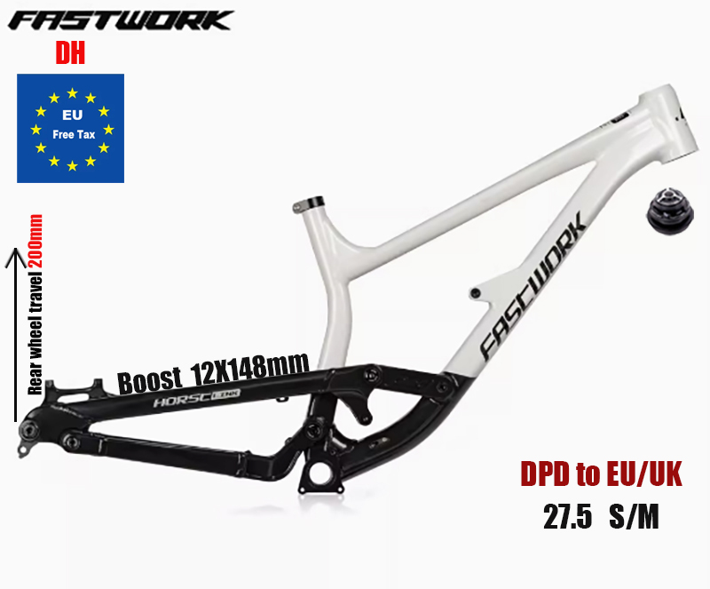 DH Full Suspension Frame Alumi - Mountain Biking Uk reseña y precio