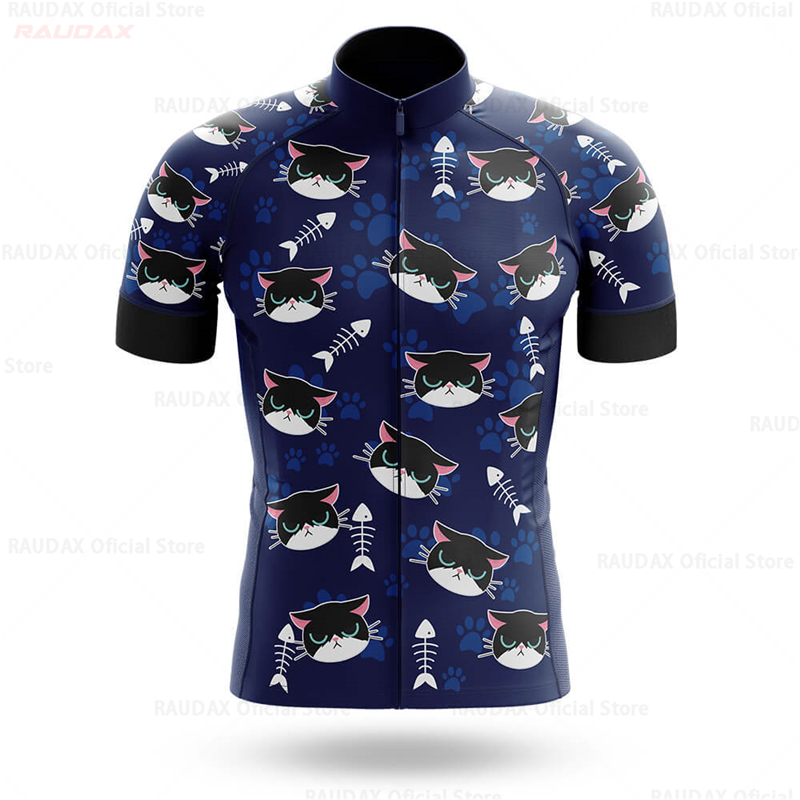 Cycling Jersey Men CARTOON CAT - Mountain Biking Cartoon reseña y precio