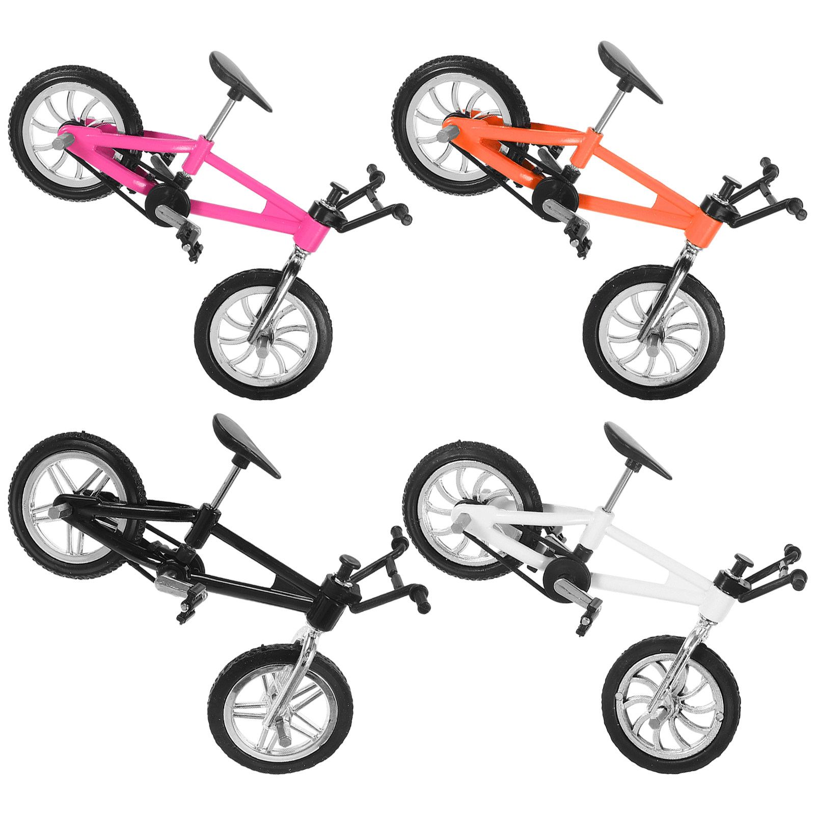 4Pcs Simulation Mini Bike Mode - Mountain Biking Game reseña y precio