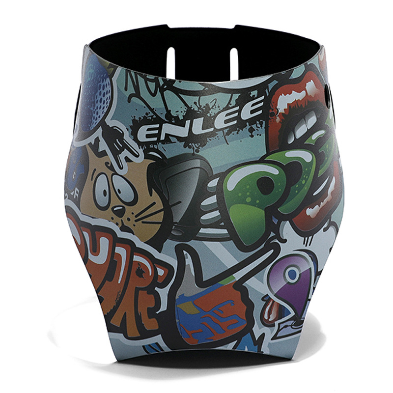 ENLEE Colorful Portable Mounta - Mountain Biking Cartoon reseña y precio