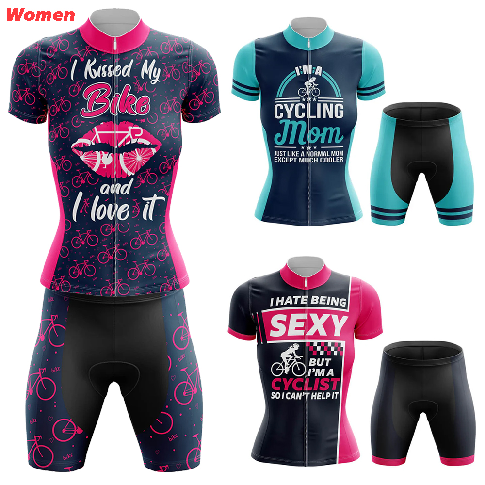 I Kissed My Bike Polyester Cyc - Mountain Biking Outfits Women reseña y precio