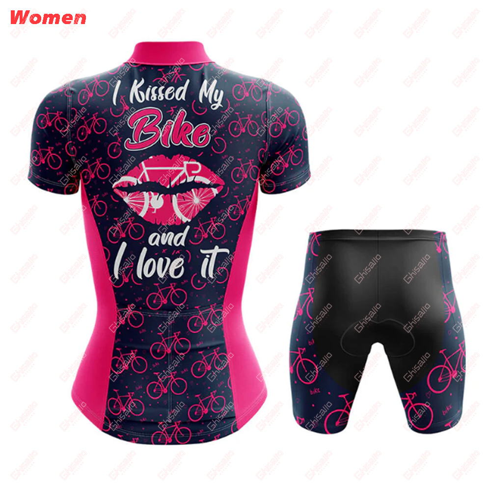 I Kissed My Bike Polyester Cyc - Mountain Biking Outfits Women reseña y precio
