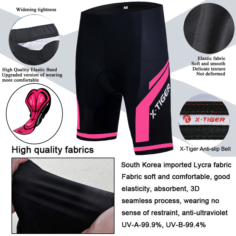 X-Tiger Women's Cycling Shorts - Mountain Biking Shorts Women reseña y precio