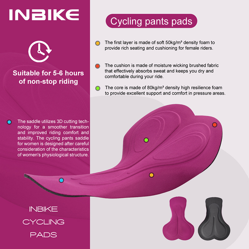 INBIKE Women's Bike Shorts Pad - Mountain Biking Shorts Women reseña y precio