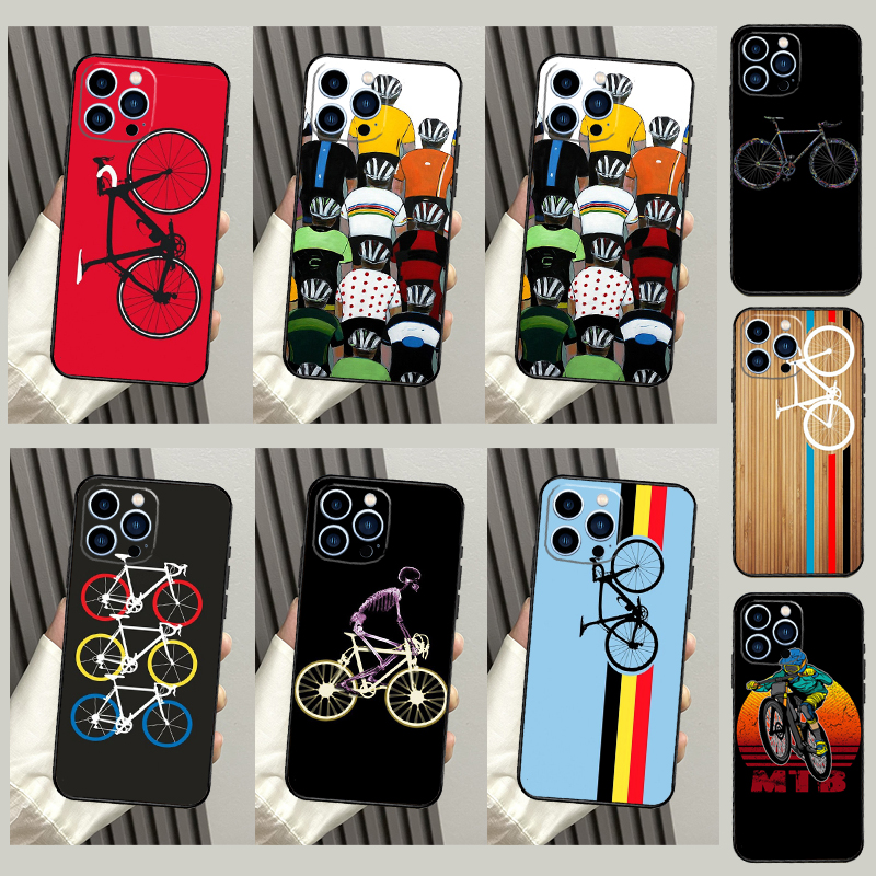 Mountain Bike Cycling art Case - Mountain Biking Cartoon reseña y precio