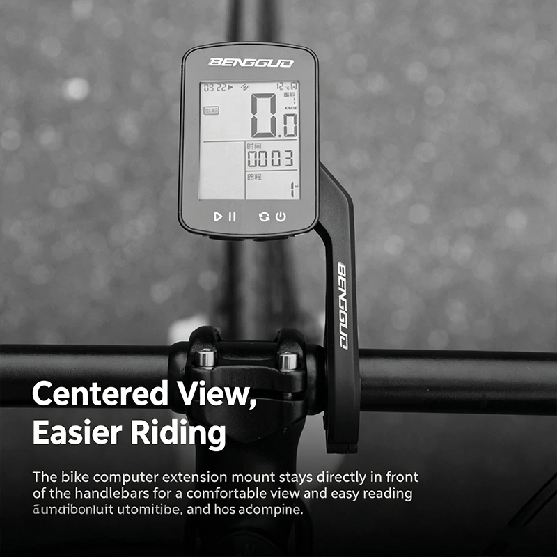GPS Bike Computer Mount Holder - Mountain Biking Lights reseña y precio