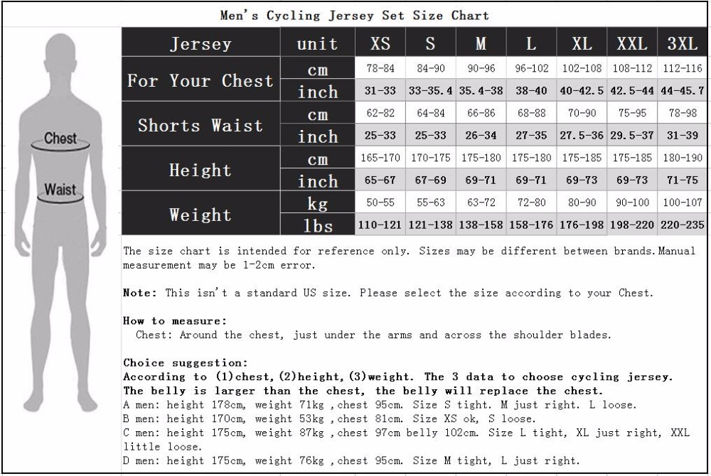 cycling jersey Men's Bike jers - Mountain Biking Uk reseña y precio