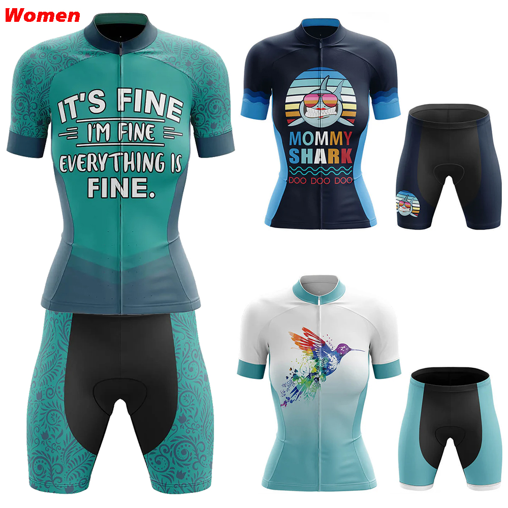I'm Fine Polyester Cycling Clo - Mountain Biking Outfits Women reseña y precio