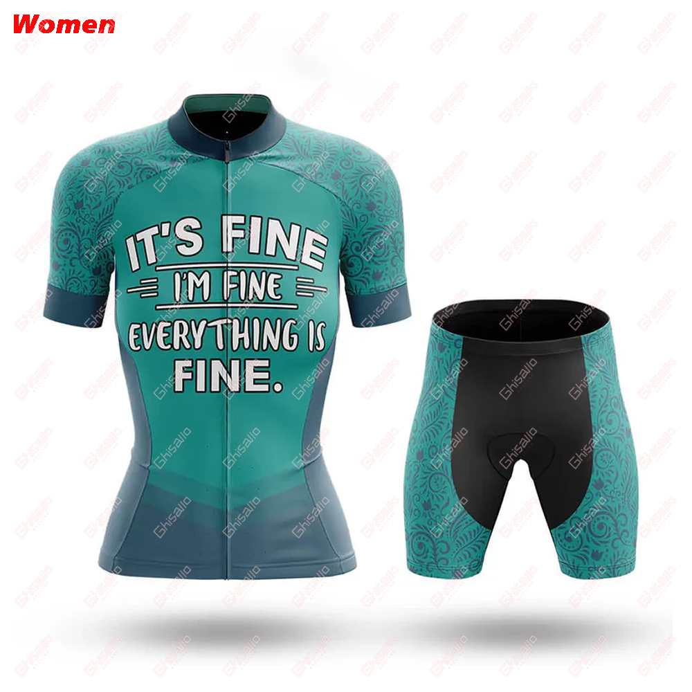 I'm Fine Polyester Cycling Clo - Mountain Biking Outfits Women reseña y precio