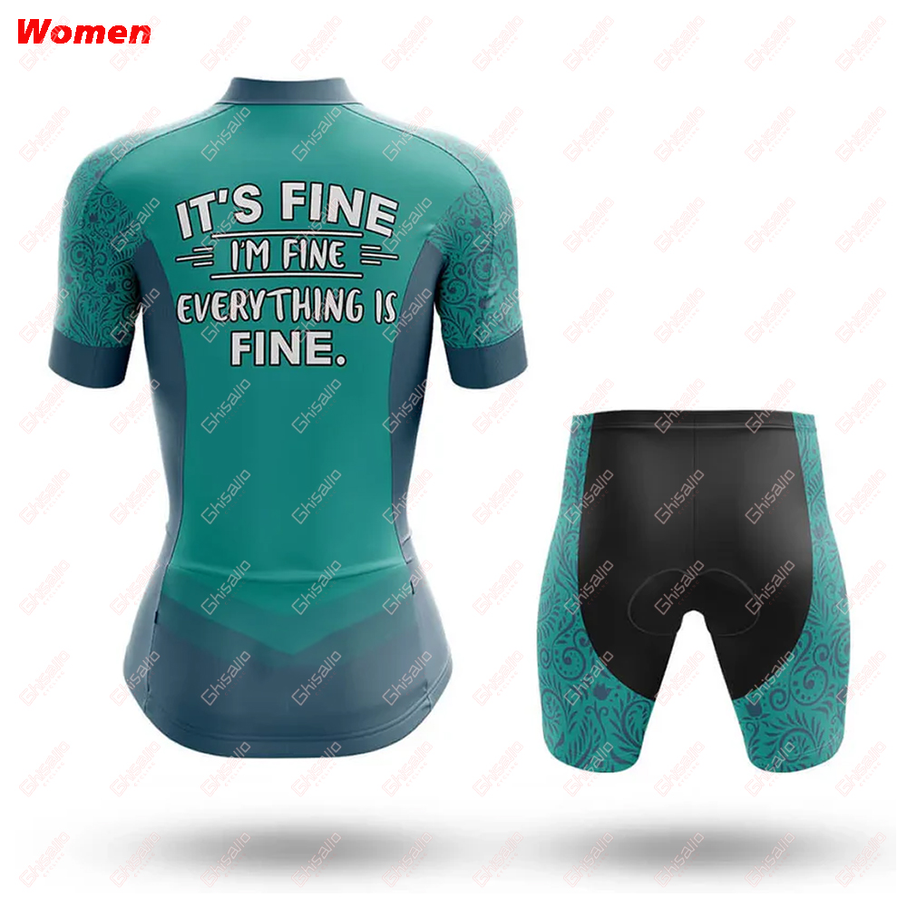I'm Fine Polyester Cycling Clo - Mountain Biking Outfits Women reseña y precio