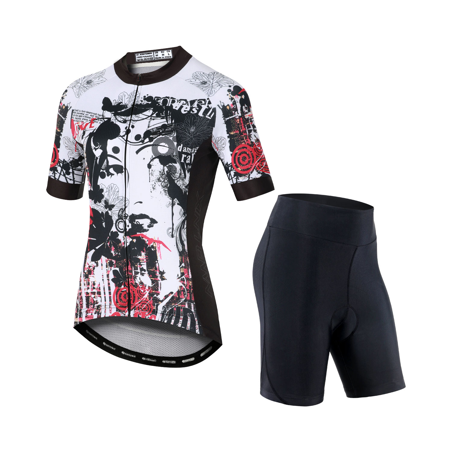 New Cycling Jersey Set Cycling - Mountain Biking Outfits Women reseña y precio