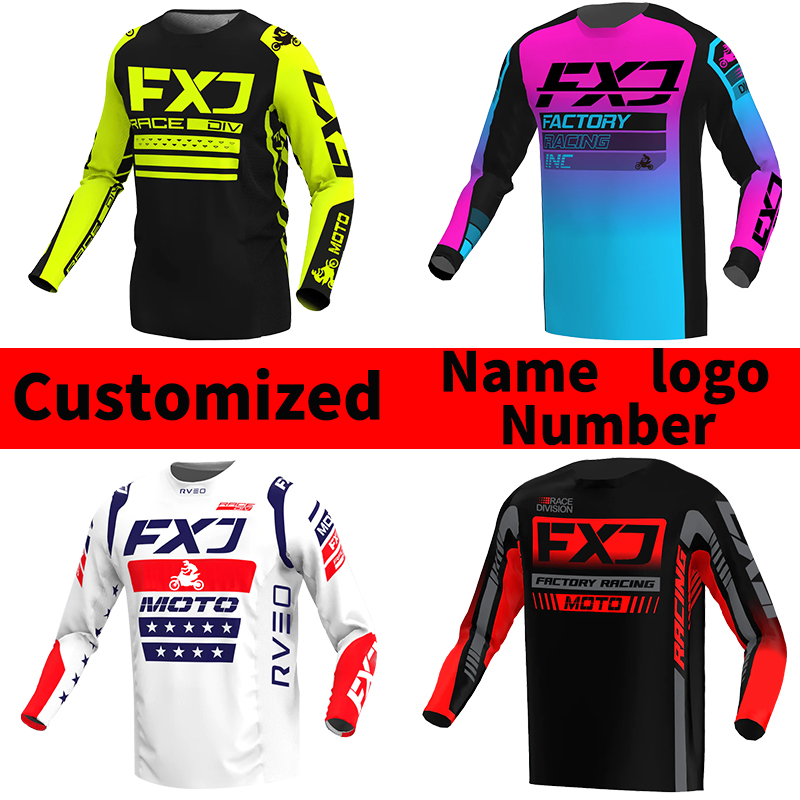 FXJ Motocross jersey Off road  - Mountain Biking Games reseña y precio