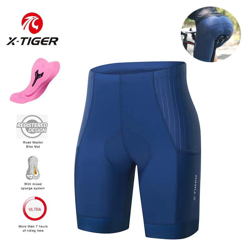 X-TIGER Women's Cycling Shorts - Mountain Biking Shorts Women reseña y precio