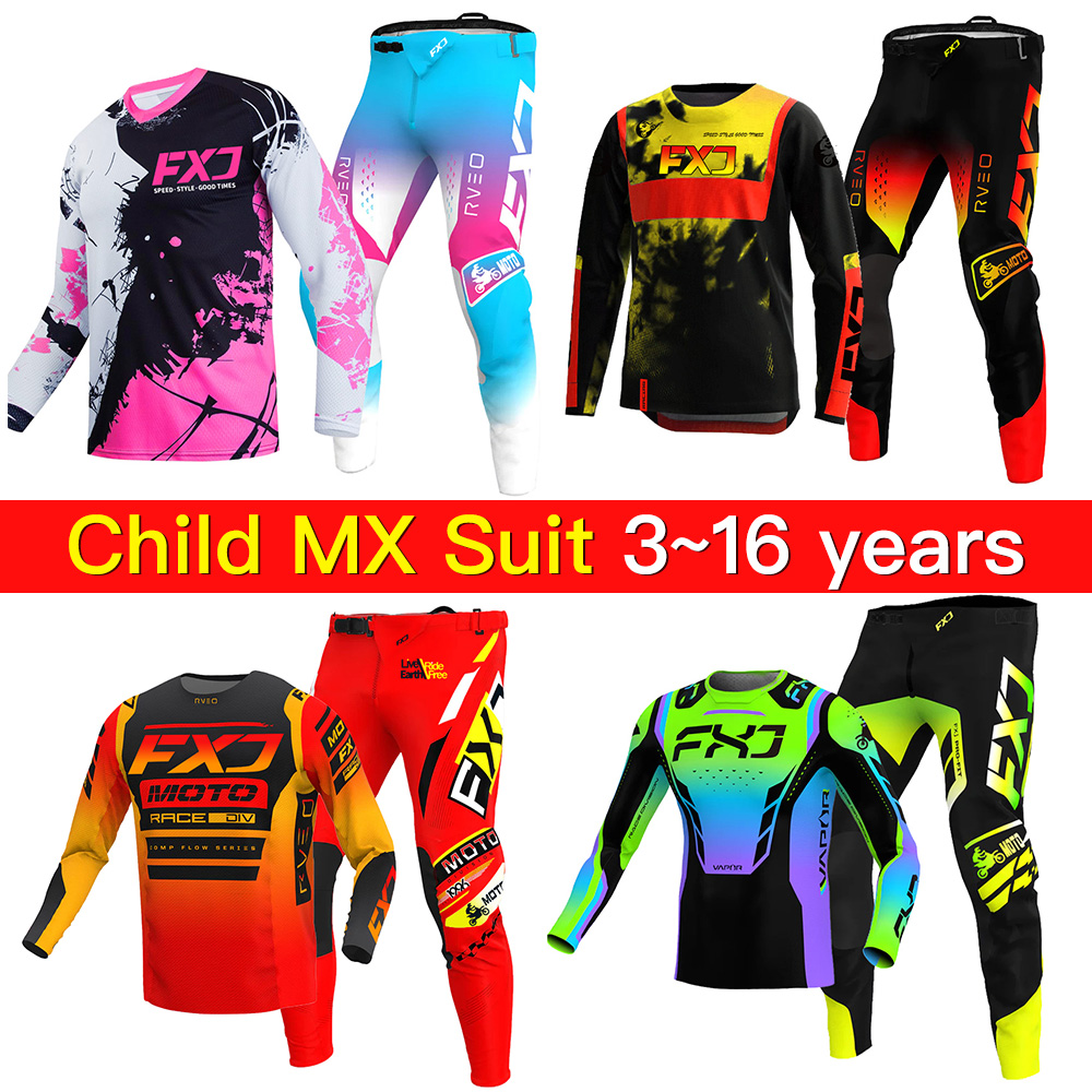 motocross gear set for kids 20 - Mountain Biking Games reseña y precio