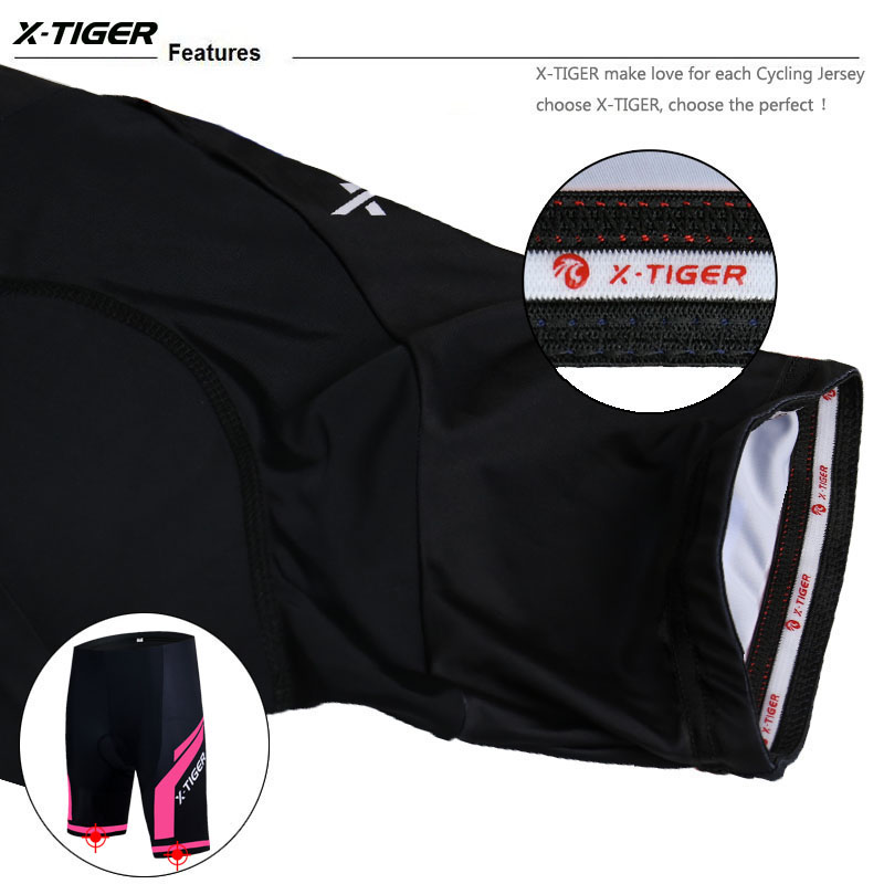 X-TIGER Women Cycling Shorts 3 - Mountain Biking Shorts Women reseña y precio