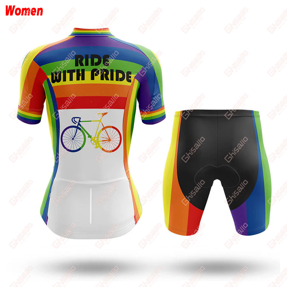 Ride With Pride Polyester Cycl - Mountain Biking Outfits Women reseña y precio