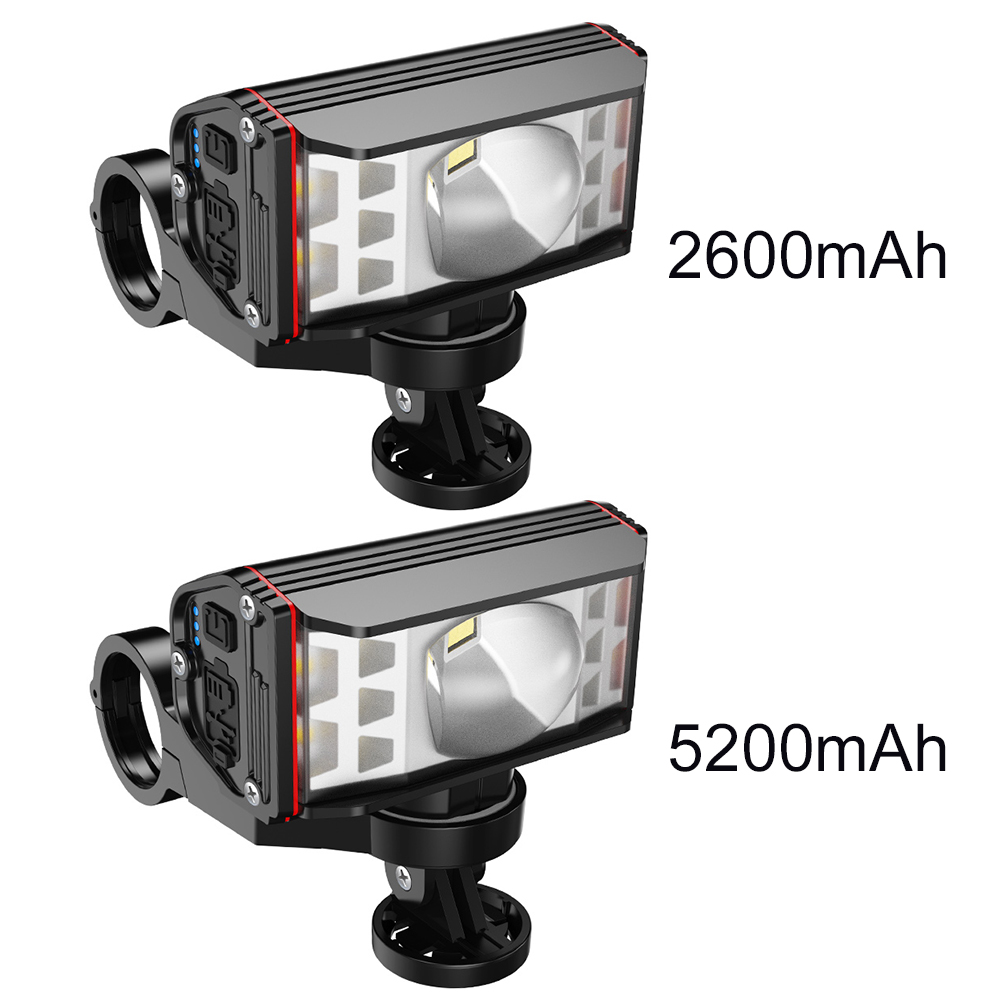 LED Bicycle Front Light USB Re - Mountain Biking Lights reseña y precio