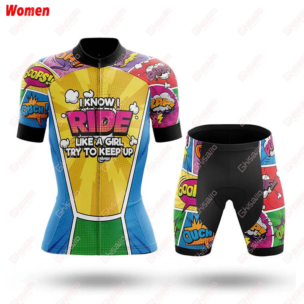 Like A Girl Comic Polyester Cy - Mountain Biking Outfits Women reseña y precio
