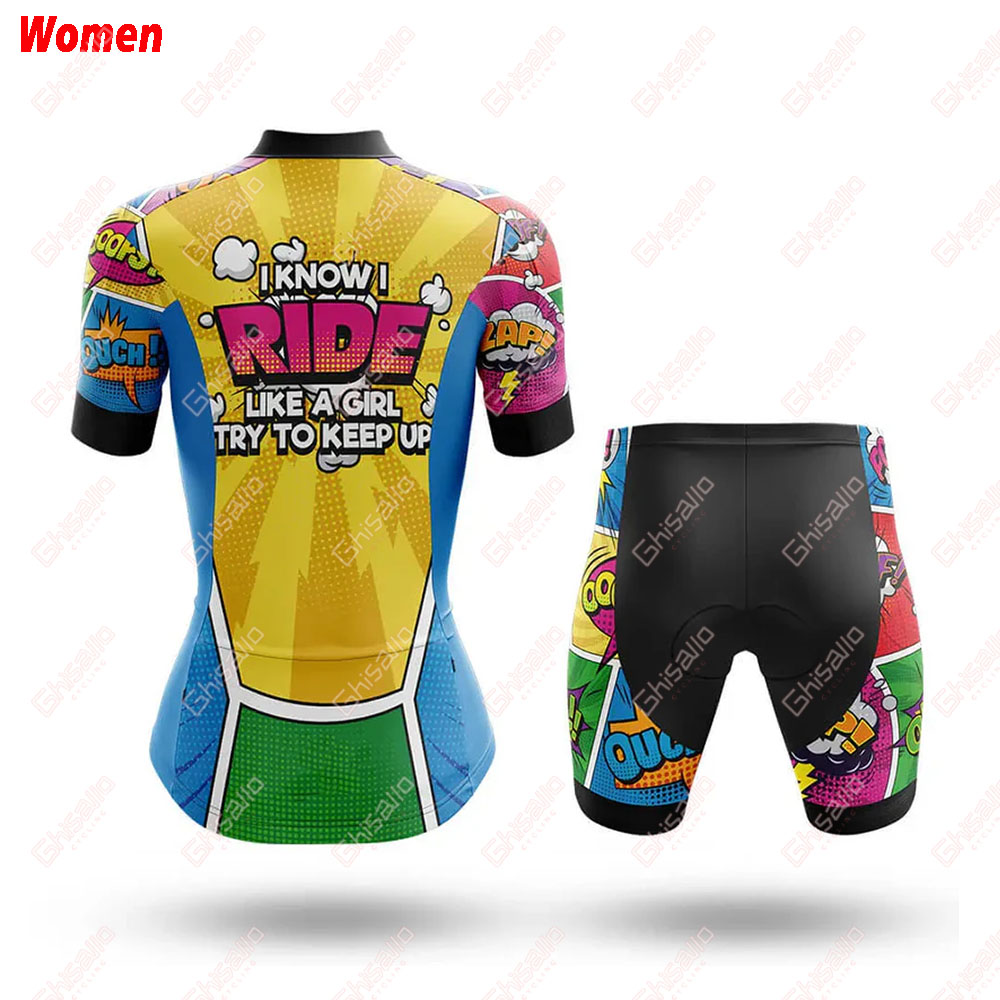 Like A Girl Comic Polyester Cy - Mountain Biking Outfits Women reseña y precio