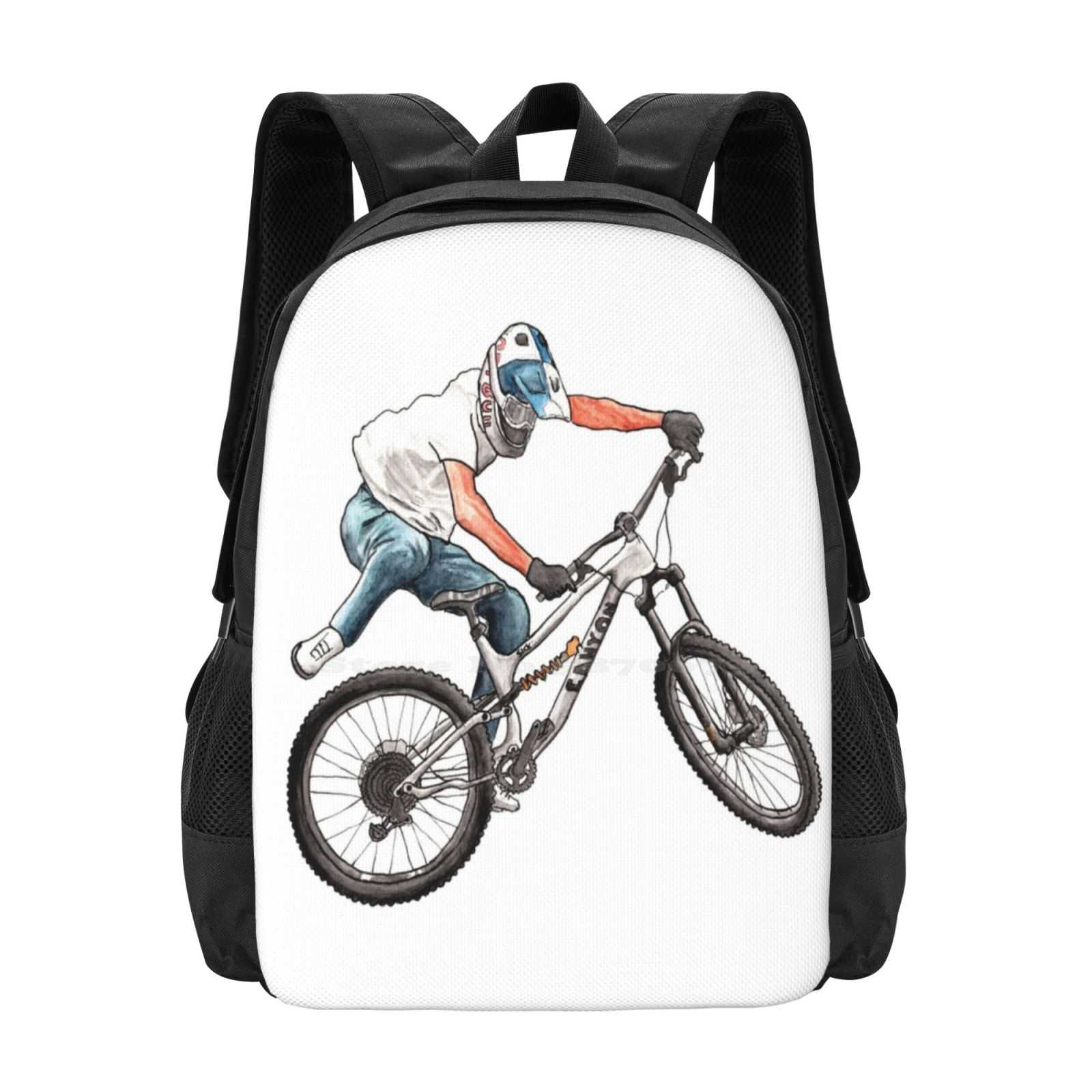 Fabio Wibmer Nac-Nac School Ba - Mountain Biking Cartoon reseña y precio