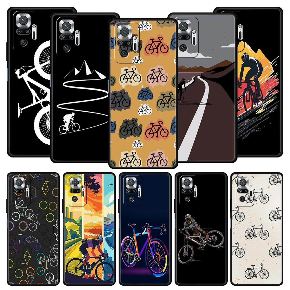 Mountain Bike Cycling art Phon - Mountain Biking Cartoon reseña y precio