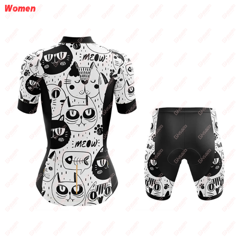 Cat Sleeveless Polyester Cycli - Mountain Biking Outfits Women reseña y precio