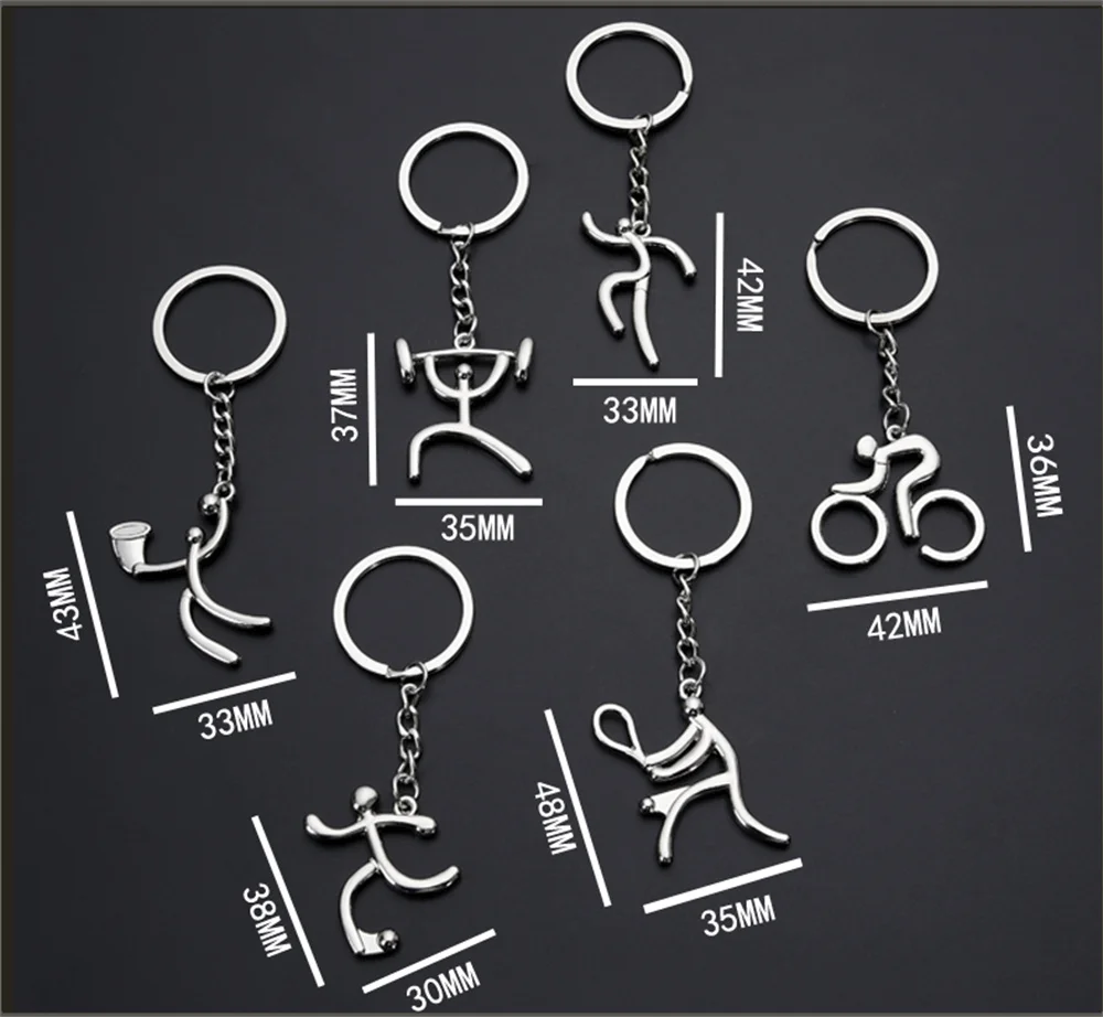 Creative Mountain Bike Keychai - Mountain Biking Cartoon reseña y precio