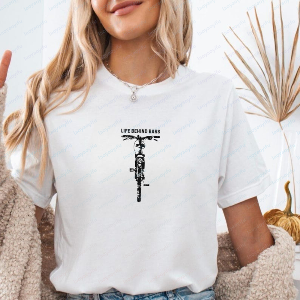 Funny Cycling T-Shirt Bike Rid - Mountain Biking Cartoon reseña y precio