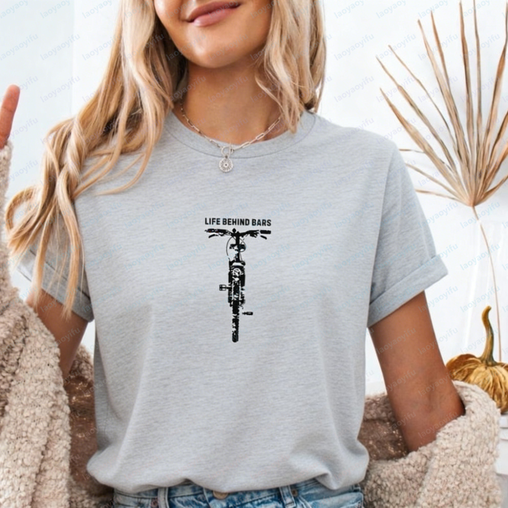 Funny Cycling T-Shirt Bike Rid - Mountain Biking Cartoon reseña y precio