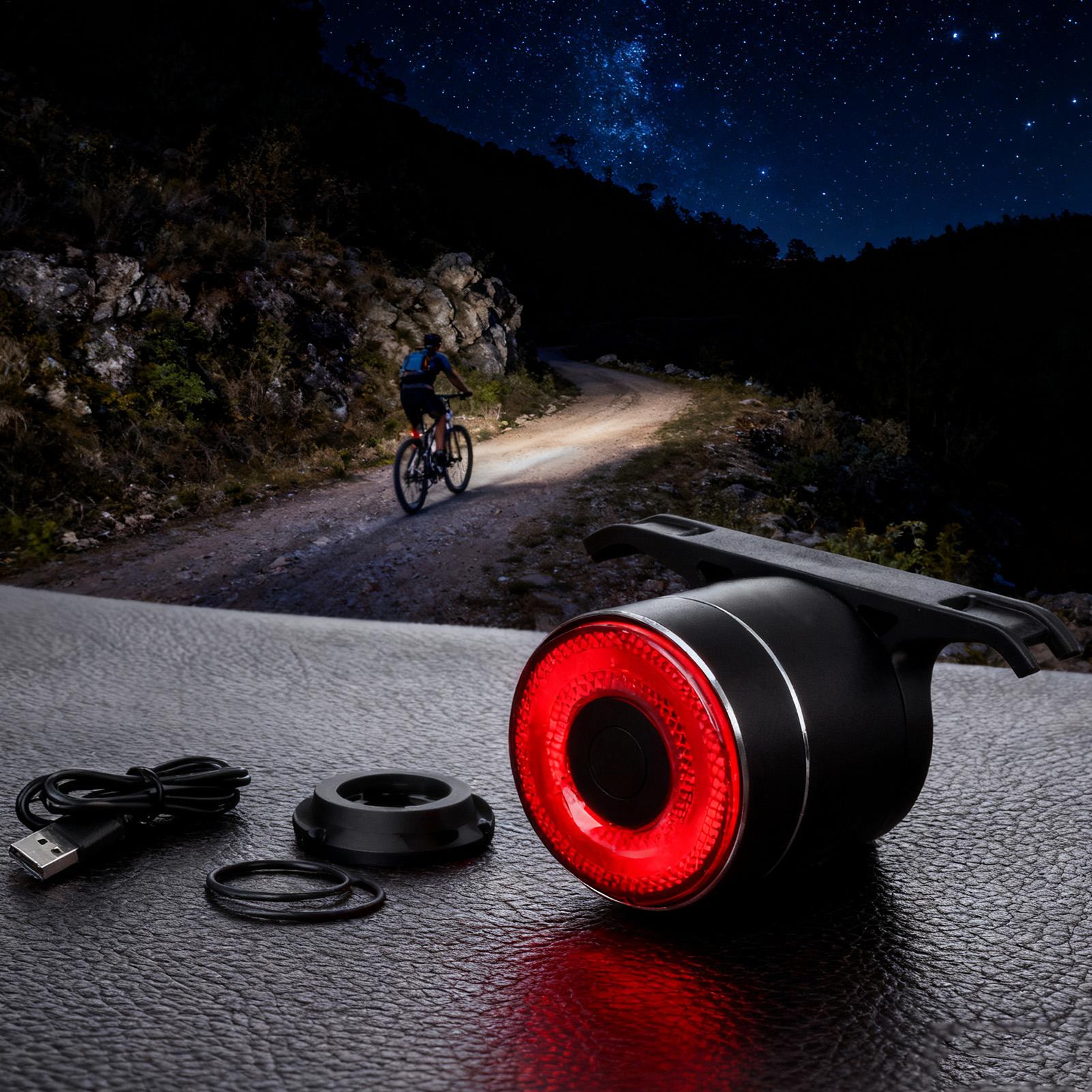 Bike Rear Light Smart Bike Tai - Mountain Biking Lights reseña y precio