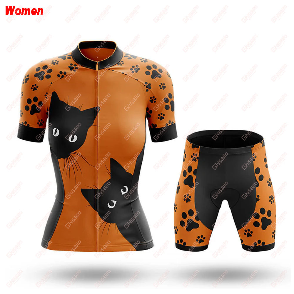Peek A Boo Cat Polyester Cycli - Mountain Biking Outfits Women reseña y precio
