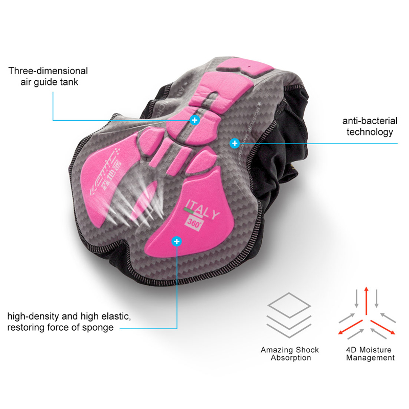 Santic Women's Cycling Shorts  - Mountain Biking Shorts Women reseña y precio