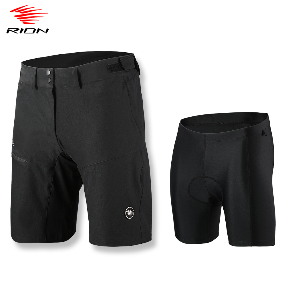RION Men's Cycling Shorts Deta - Mountain Biking Outfit reseña y precio
