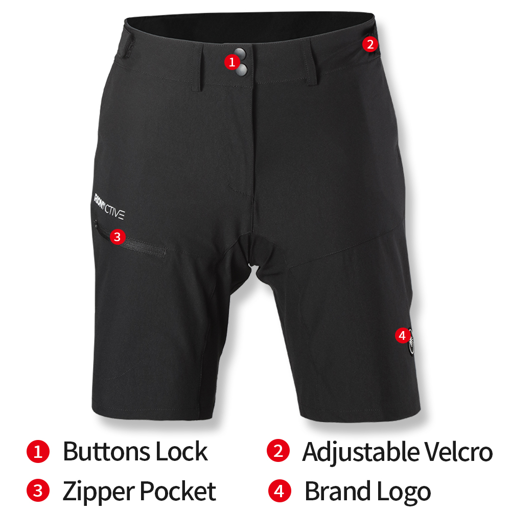 RION Men's Cycling Shorts Deta - Mountain Biking Outfit reseña y precio