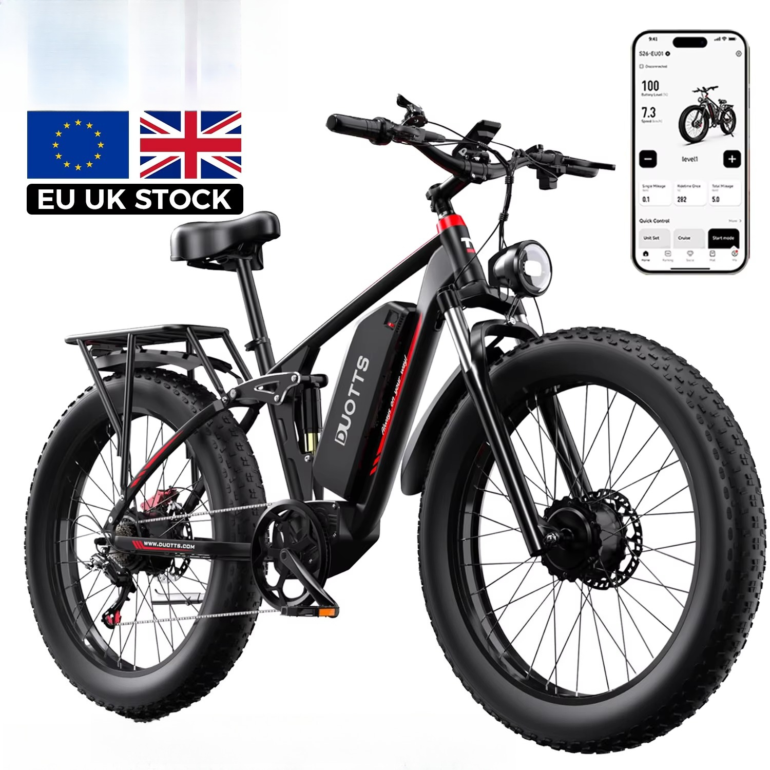 EU UK Stock Duotts S26 48V 20A - Mountain Biking Uk reseña y precio