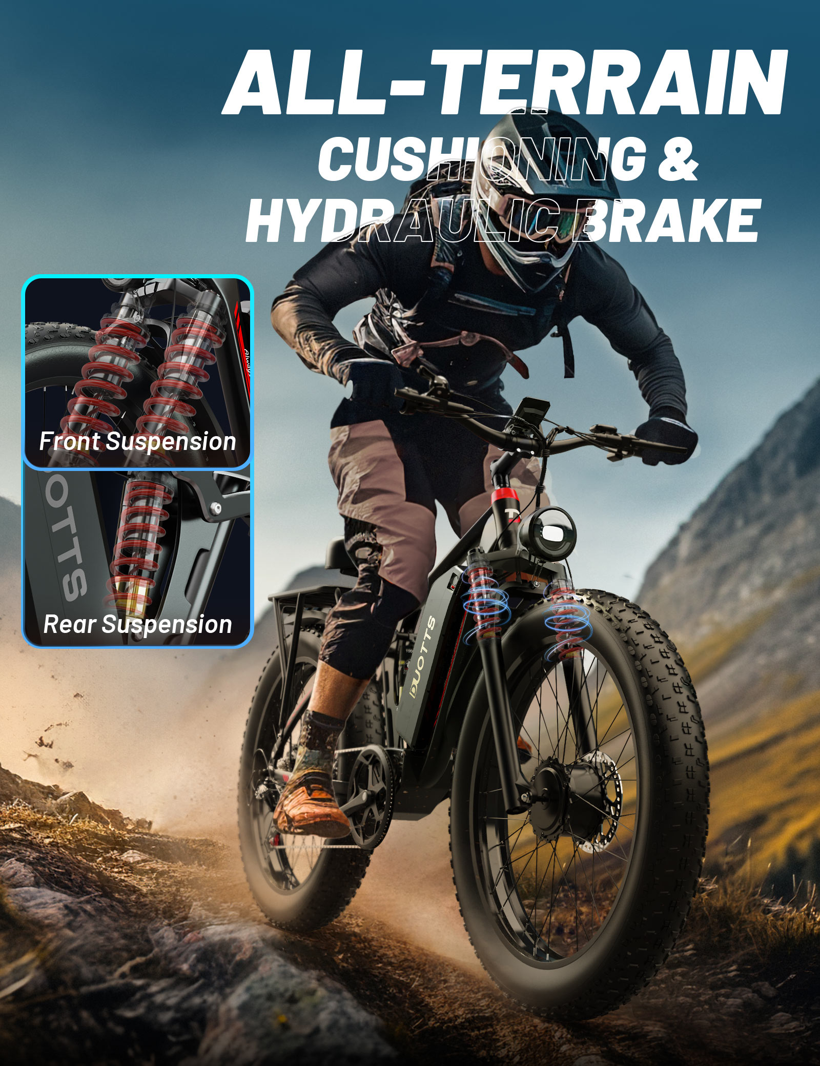 EU UK Stock Duotts S26 48V 20A - Mountain Biking Uk reseña y precio
