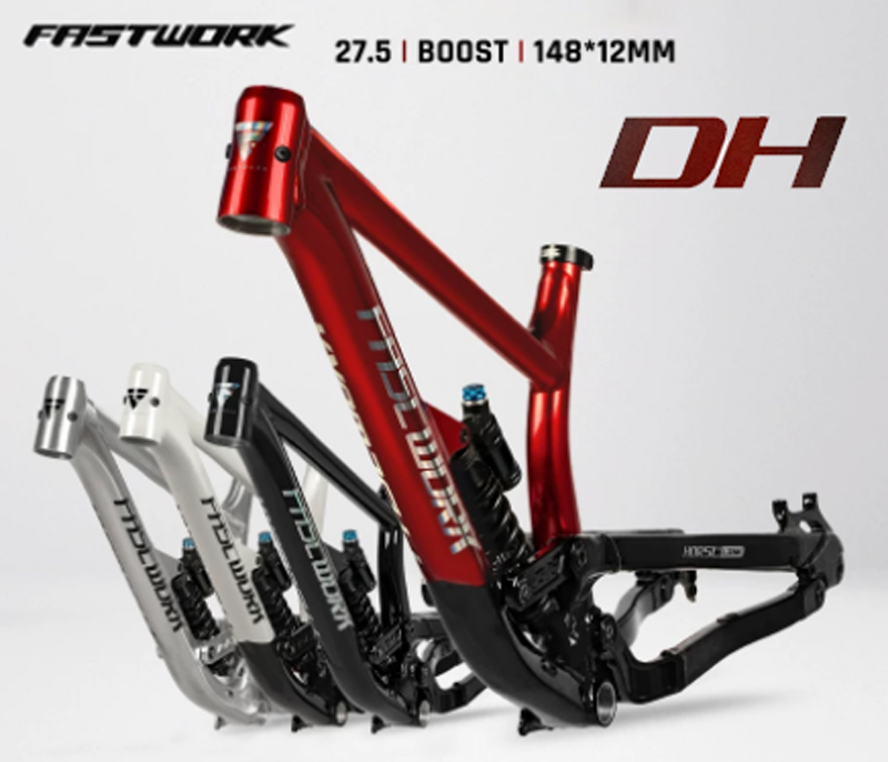 Full Suspension Frame DH Alumi - Mountain Biking Uk reseña y precio