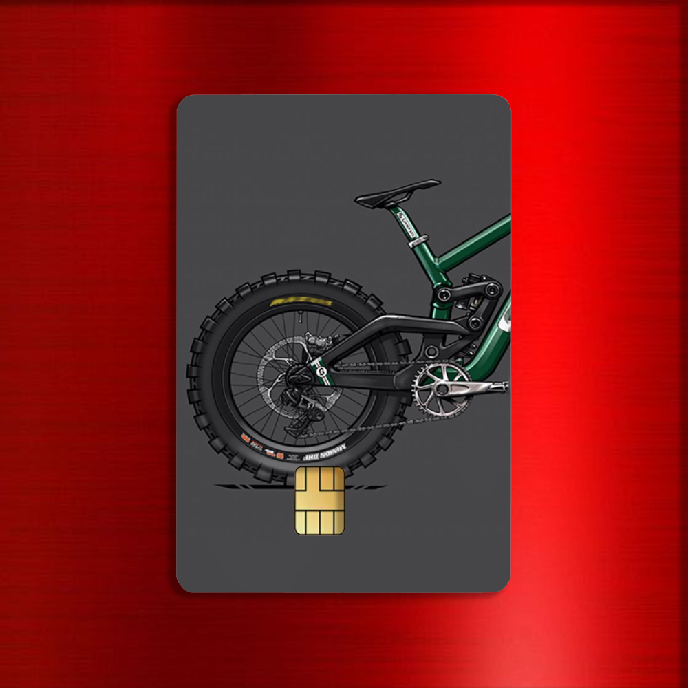 Bicycle Mountain Bike Stickers - Mountain Biking Cartoon reseña y precio