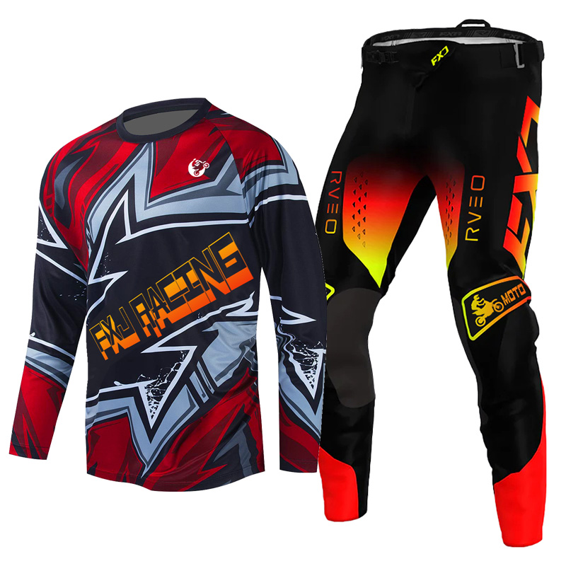 motocross gear set child custo - Mountain Biking Games reseña y precio